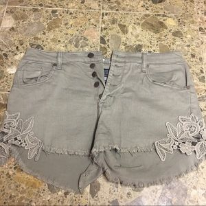 High Rise Lace Side Shorts (#70)